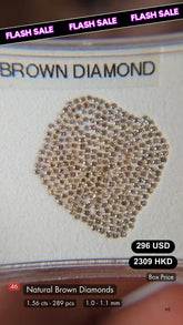 Natural Brown Diamond Deal (1.56 cts)